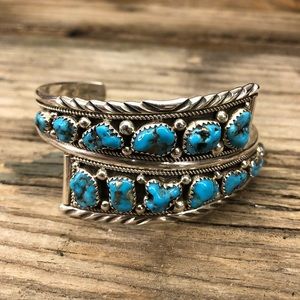Turquoise/Sterling Cuff